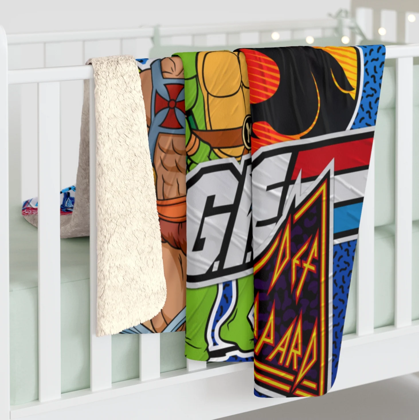 80sTees Catalog Cover Blanket - 50x60 - Image 4