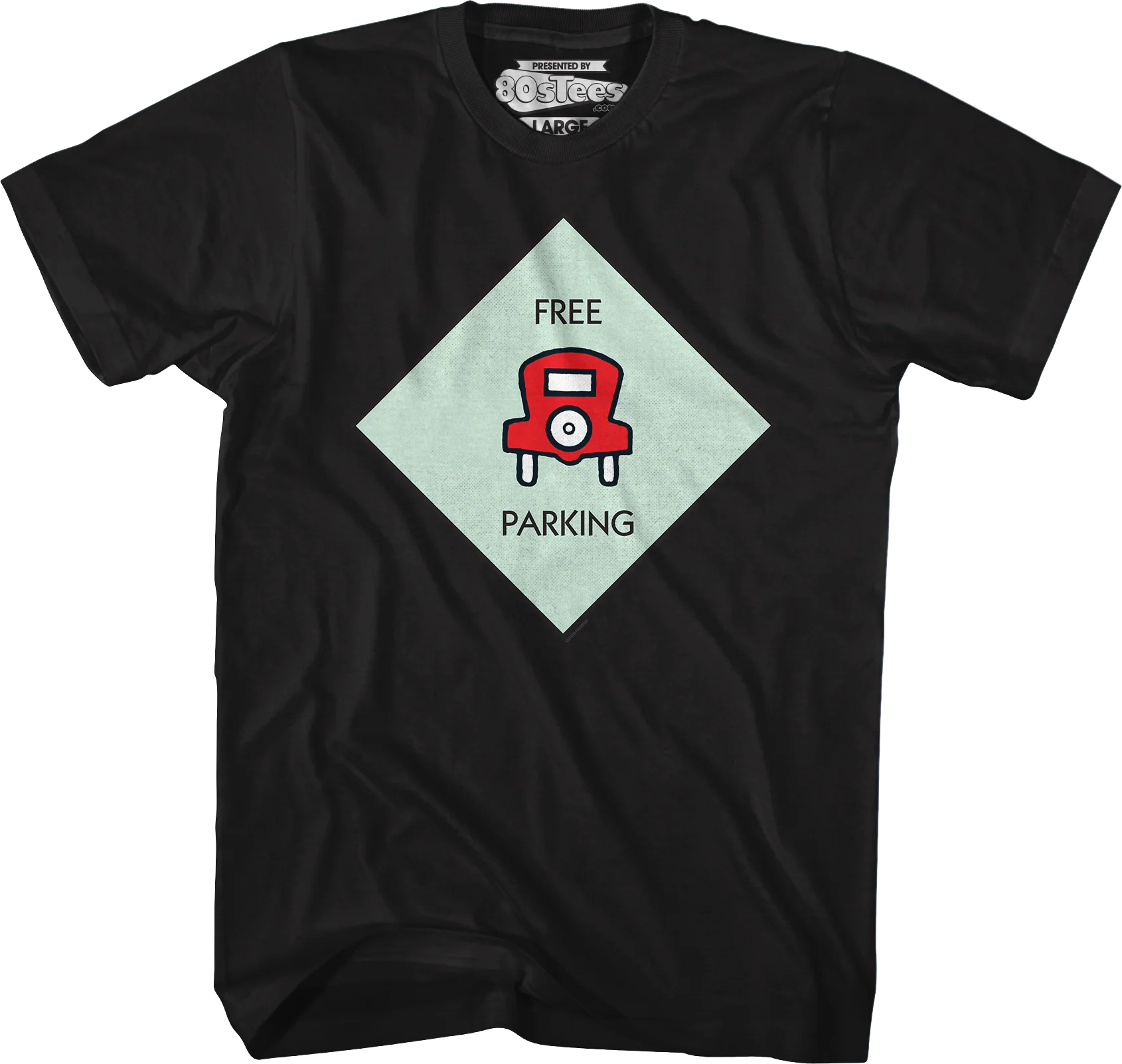Free Parking Monopoly T-Shirt - Image 6