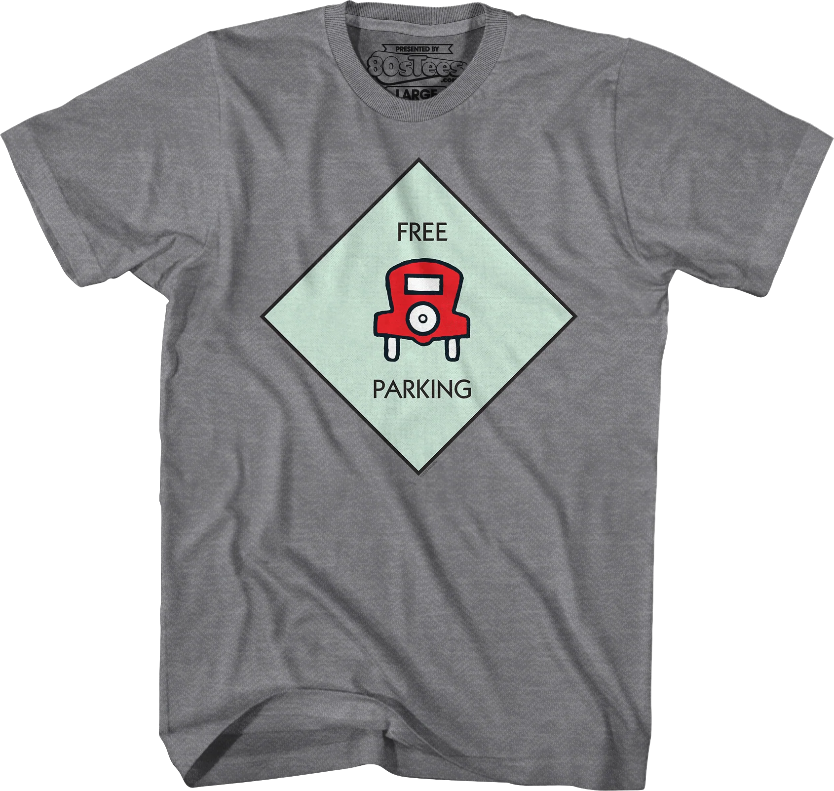 Free Parking Monopoly T-Shirt - Image 8