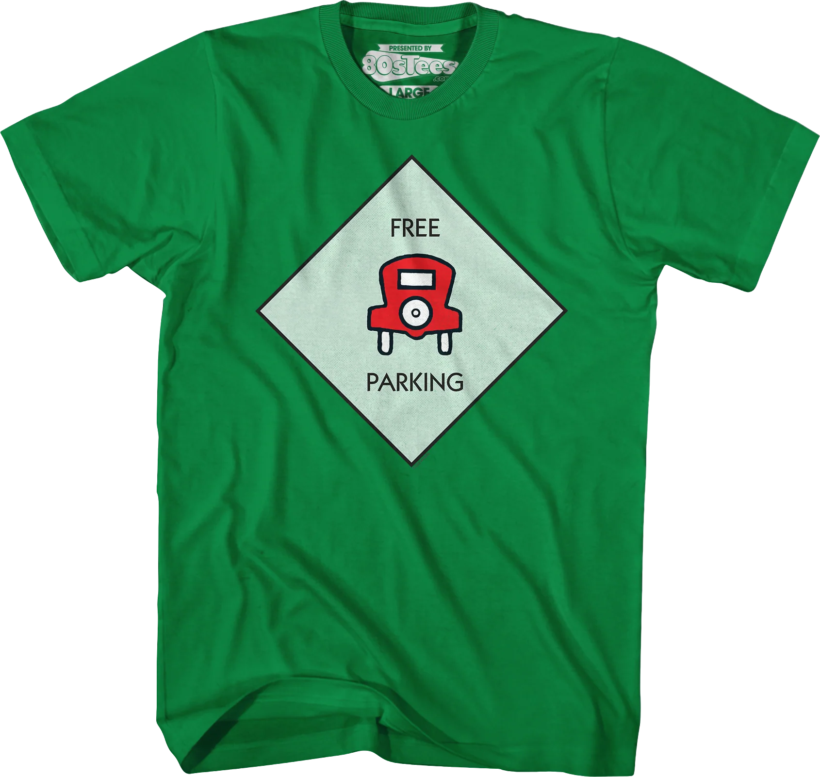 Free Parking Monopoly T-Shirt - Image 9