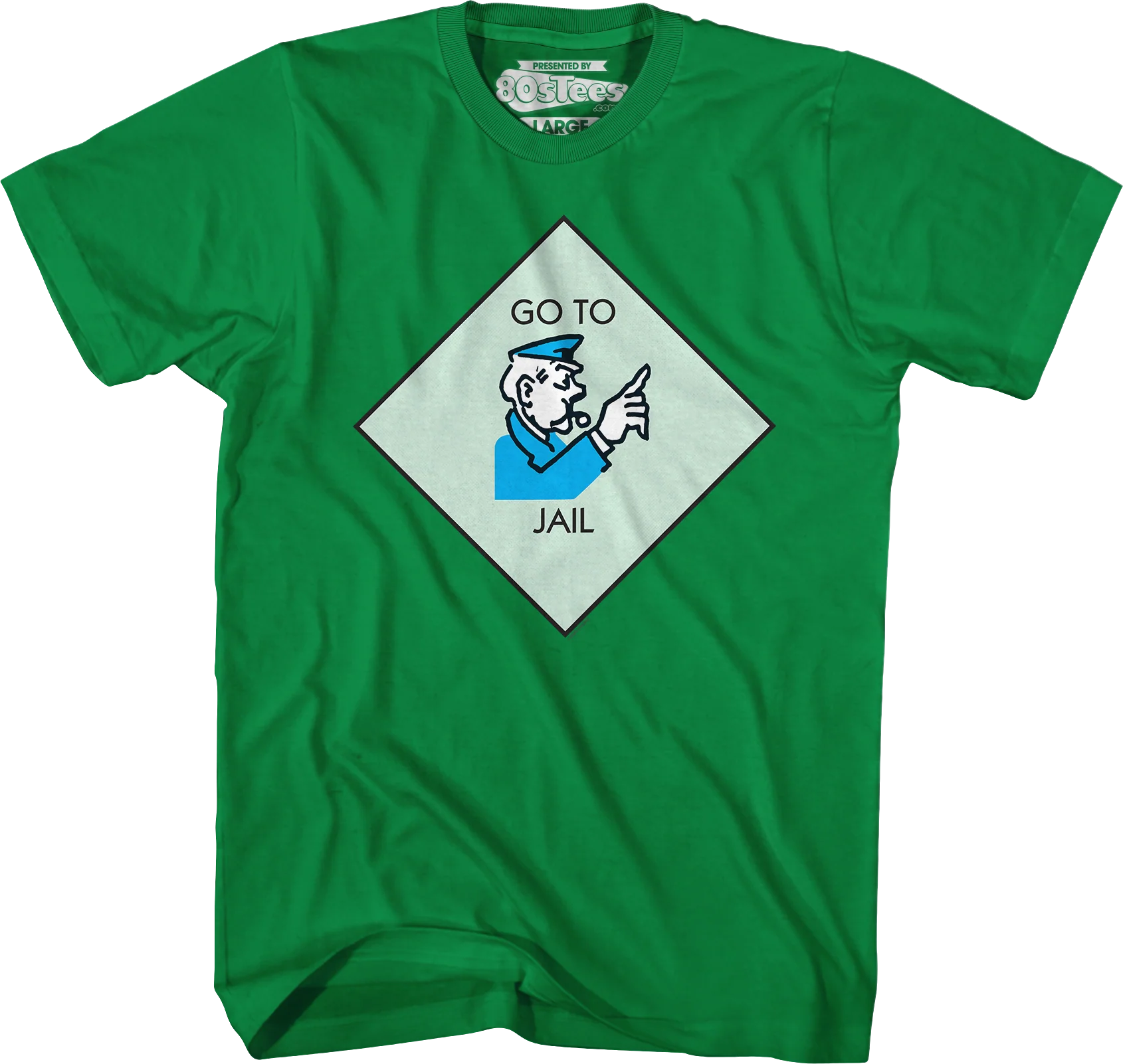 Go To Jail Monopoly T-Shirt - Image 9