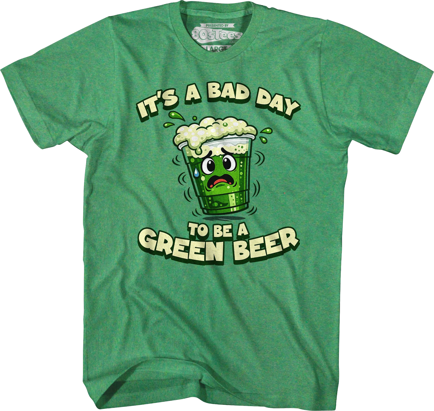 It's A Bad Day To Be A Green Beer T-Shirt - Image 3