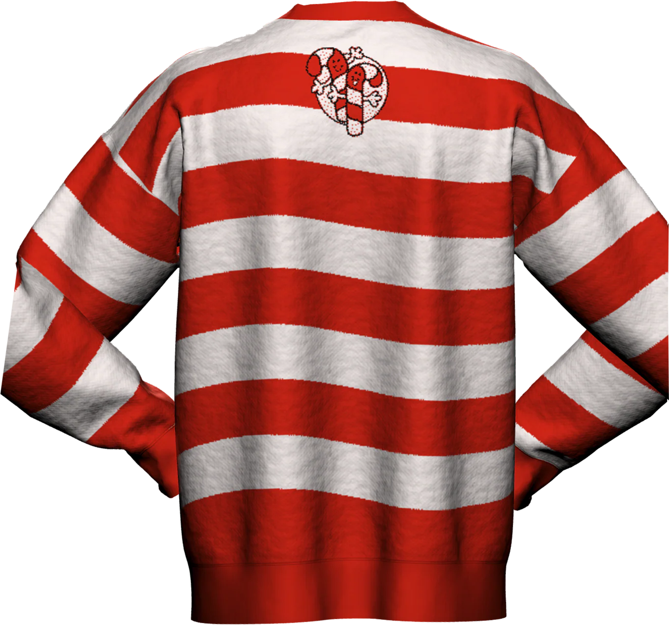 Peppy Mints Scratch N Sniff Sticker Knitted Sweater - Image 3